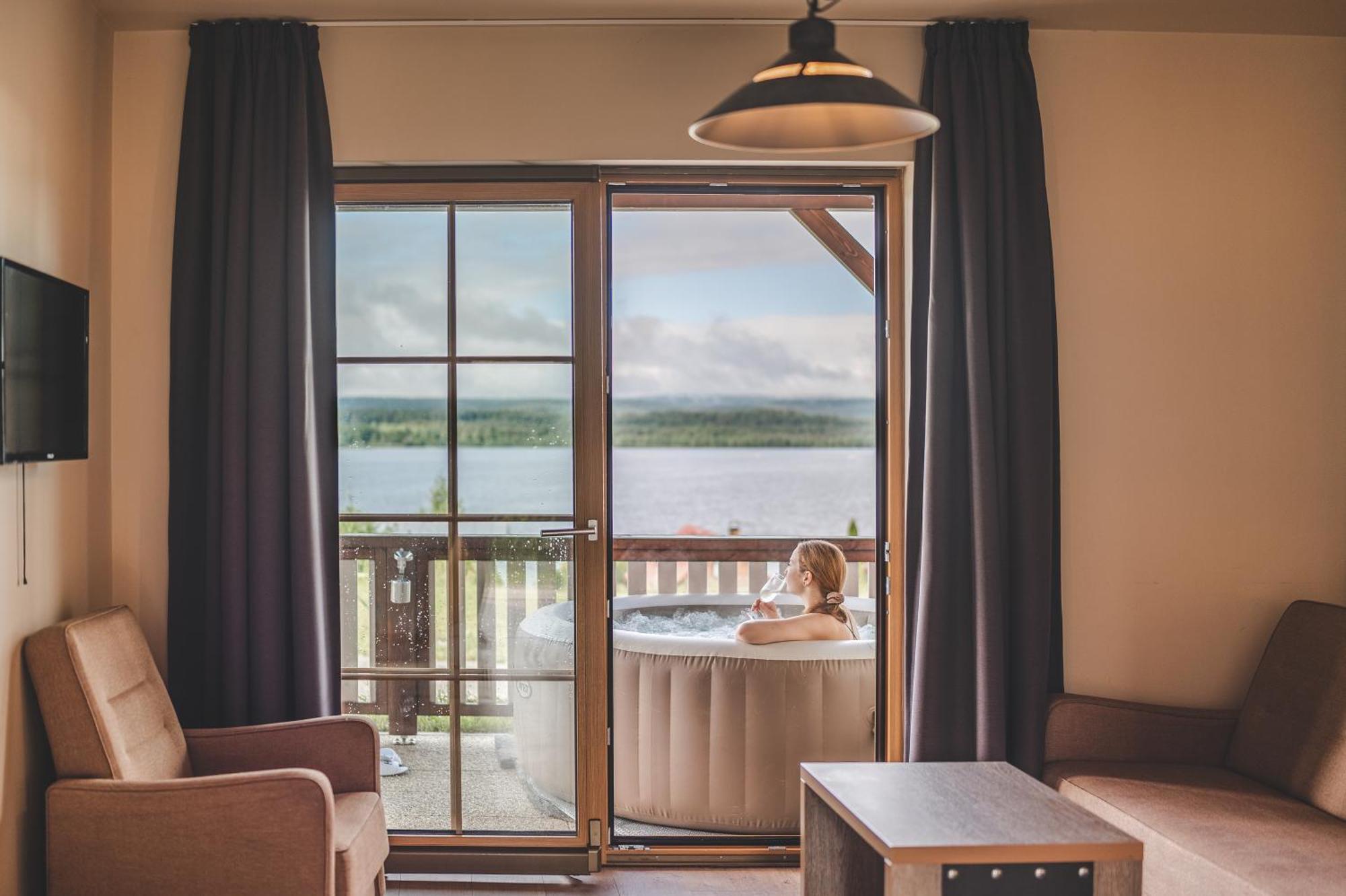 Hotel Resort Relax Dolní Vltavice Dış mekan fotoğraf
